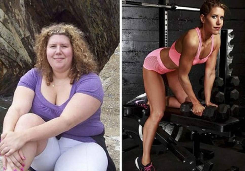 Fotos inspiradoras del antes y después de obesos que bajaron de peso