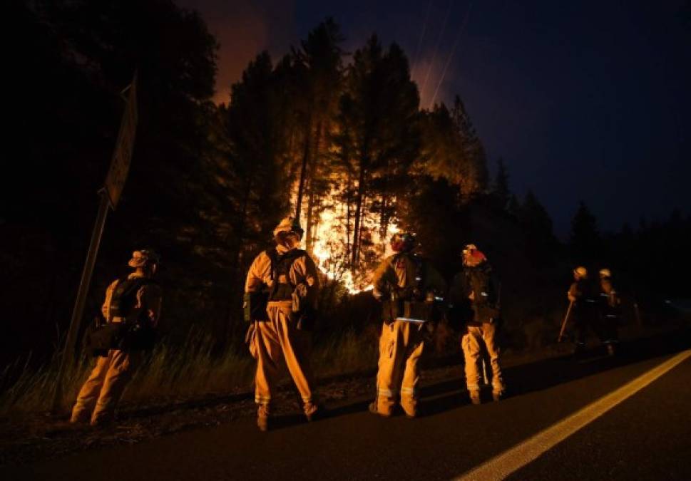 Así son los mortíferos incendios forestales en California, Estados Unidos