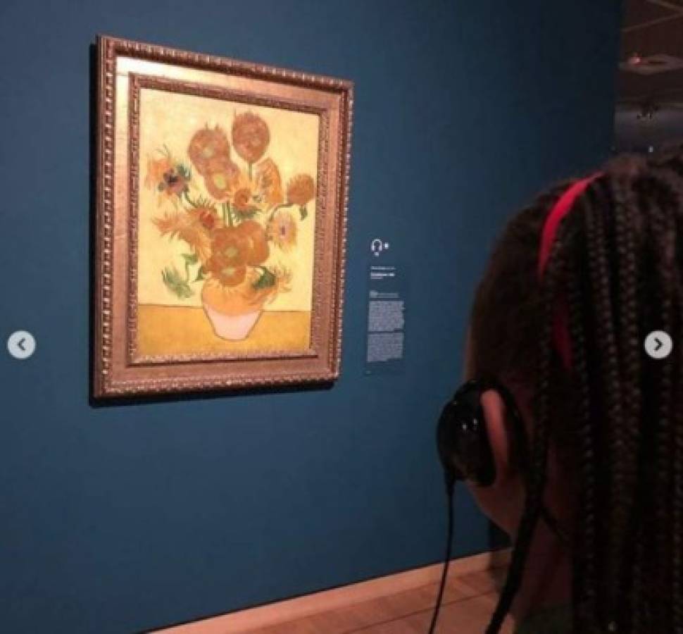 La visita de David Suazo al Museo Van Gogh de Ámsterdam