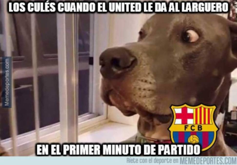 Los memes que dejó la victoria del Barcelona sobre Manchester United