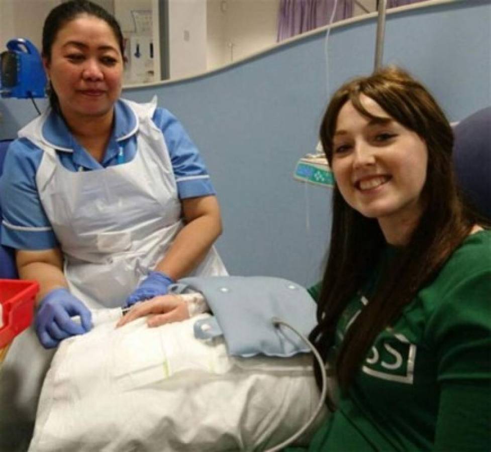 Sarah pudo recibir un tratamiento oportuno tras detectarse el cáncer (Foto: BBC/ El Heraldo Honduras/ Noticias de Honduras)