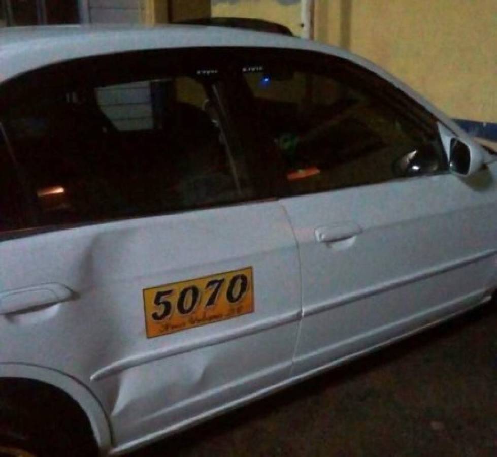 Dos menores se lanzan de taxi en marcha para evitar ser raptadas en Tegucigalpa