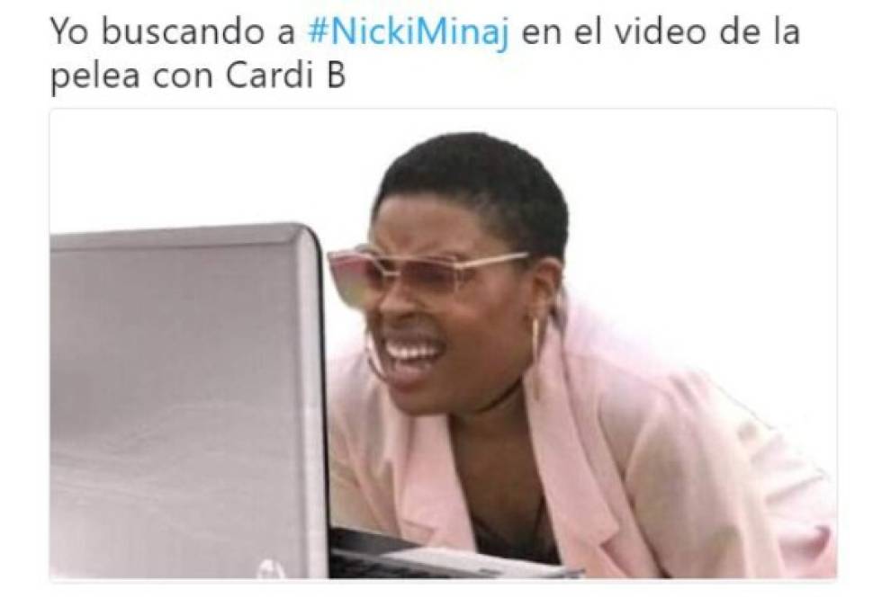 Los memes que dejó la pelea entre Cardi B y Nicky Minaj tras una fiesta