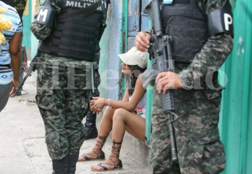 Lo que no viste del operativo en centros de prostitución en la capital de Honduras