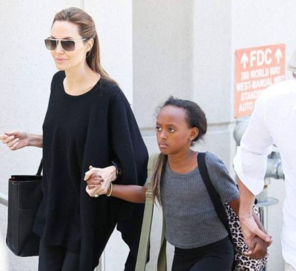 Aparece la madre biológica de Zahara, hija adoptiva de Angelina Jolie