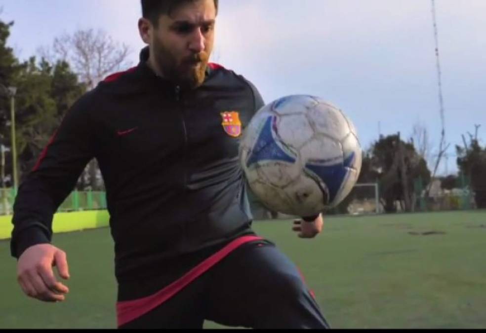 FOTOS: Así es Reza Parastesh, el doble iraní de Lionel Messi