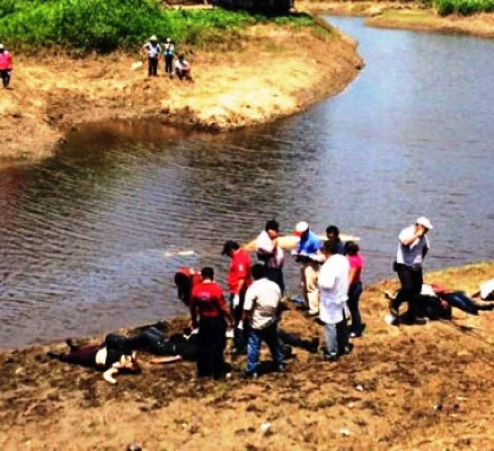 Hondureños, entre migrantes que murieron en accidente en México