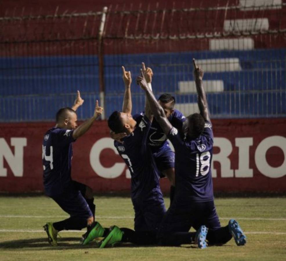 Motagua triunfa ante el Victoria 2-0 en La Ceiba