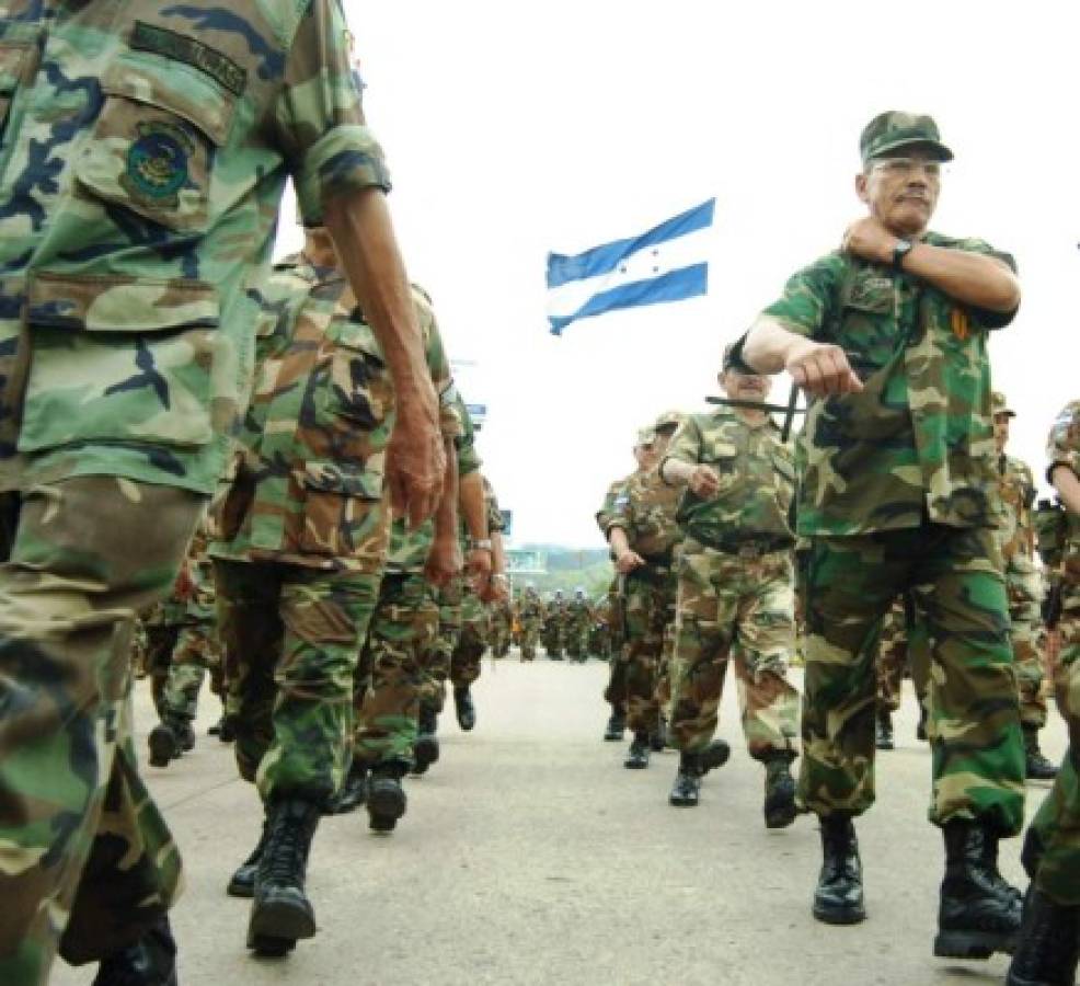 Honduras cuenta con un oficial por casi 10 efectivos en las FFAA