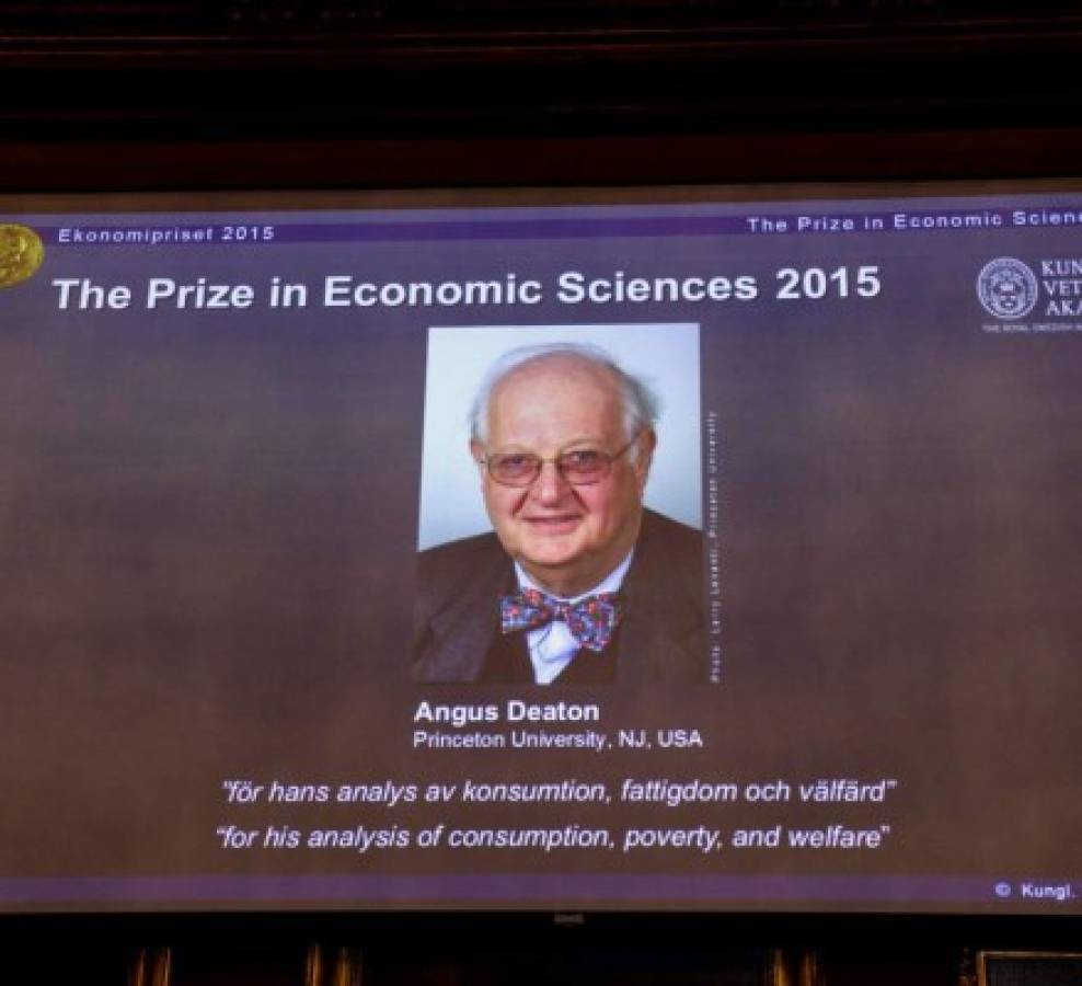 Angus Deaton gana el Premio Nobel de Economía