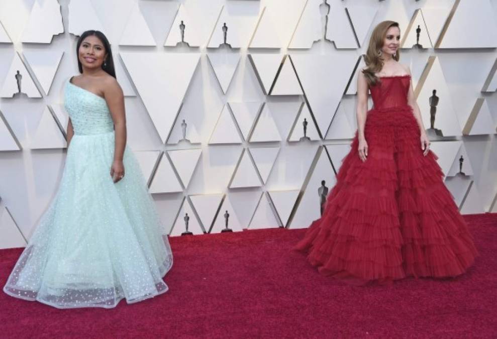 Yalitza Aparicio: El vestido que eligió la protagonista de 'Roma' para la alfombra roja de los premios Oscar 2019