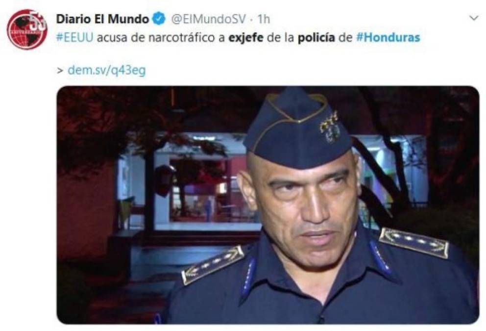 Acusación de EEUU contra 'El Tigre' Bonilla hace eco en el mundo: Medios internacionales lo informan