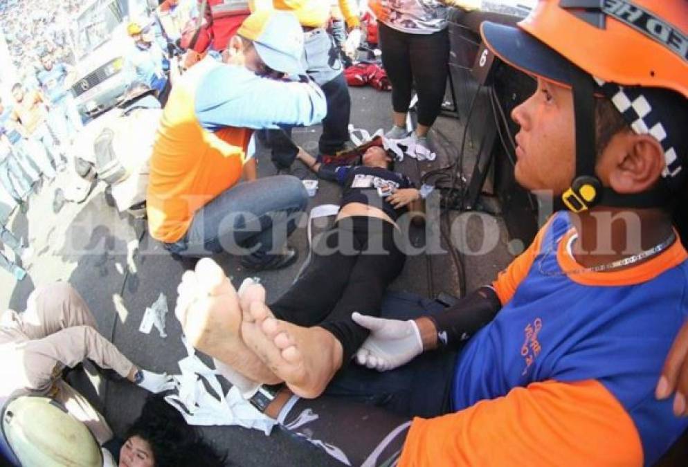 Lo que no se vio de la tragedia mortal tras zafarrancho en el estadio Nacional de Tegucigalpa