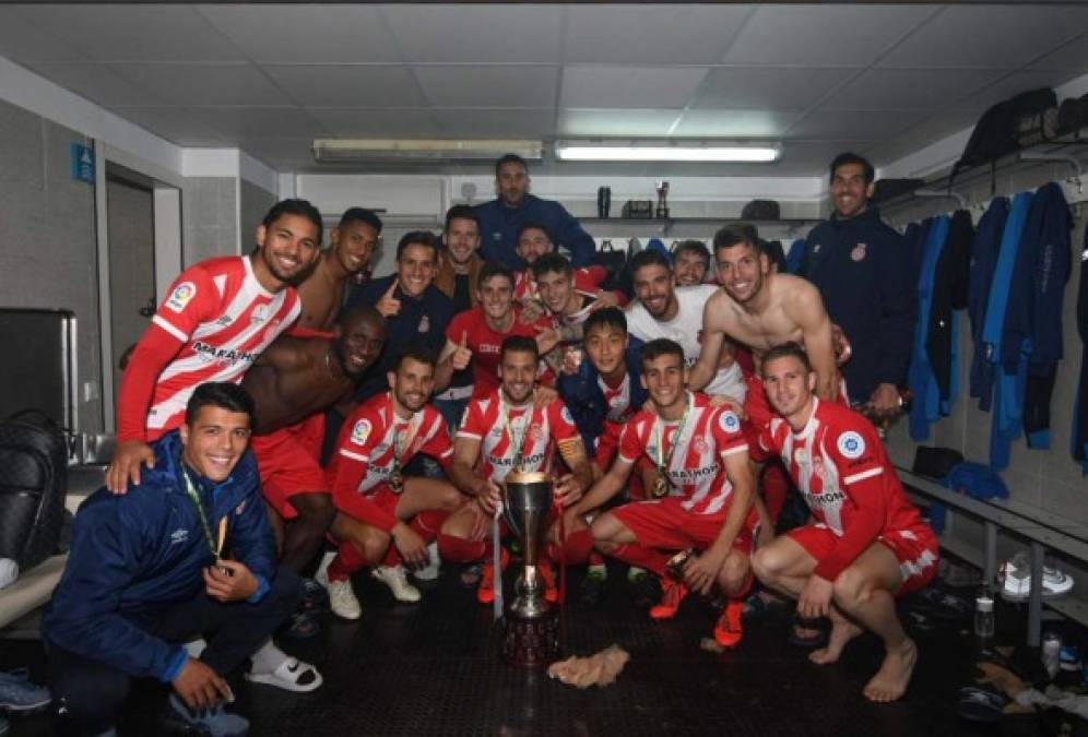 Imágenes para la historia: Choco Lozano, campeón con Girona de Supercopa de Catalunya