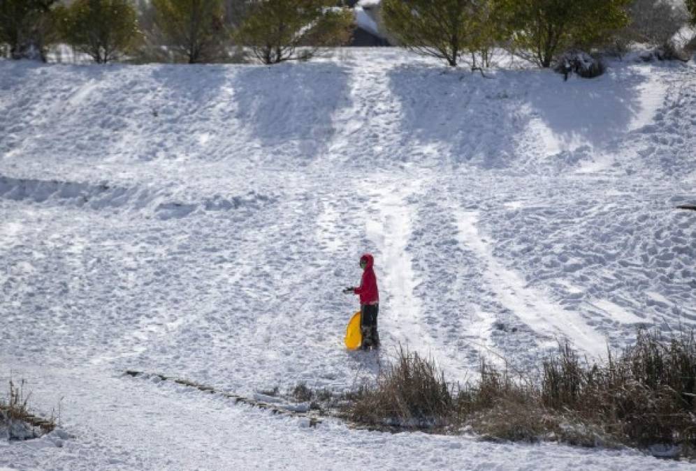 Impactantes fotos de la tormenta invernal en Estados Unidos