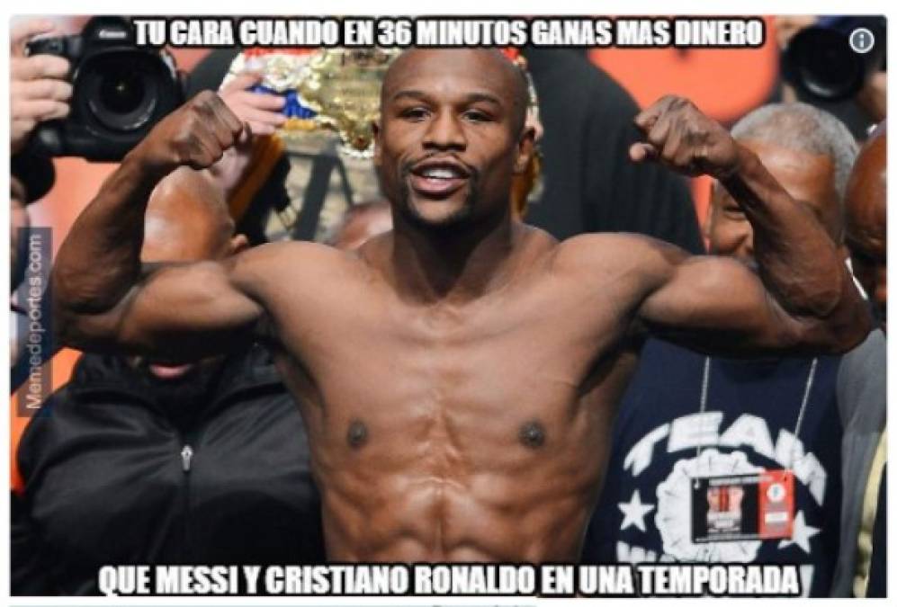 Los mejores memes que dejó la pelea Mayweather vs Mcgregor