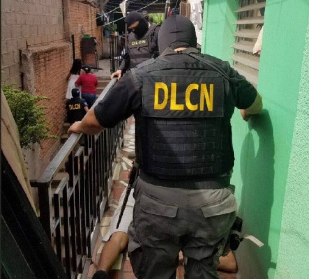 Capturan a cuatro supuestos narcos en residenciales de la capital de Honduras