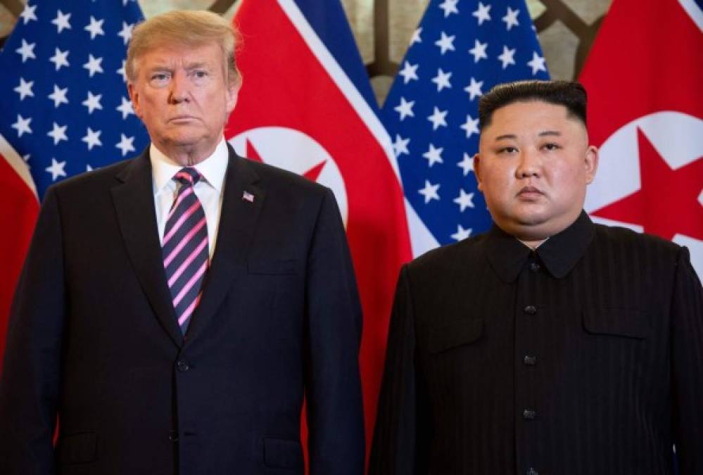 La cumbre de Donald Trump y Kim Jong Un en fotos