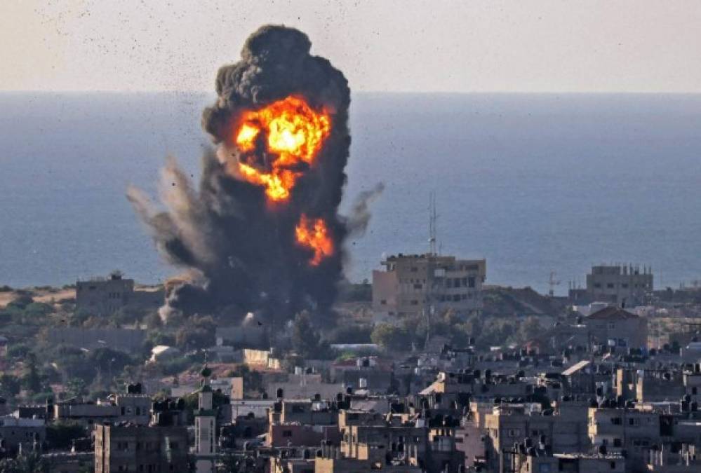 Las imágenes más impactantes de los ataques entre Israel y Gaza