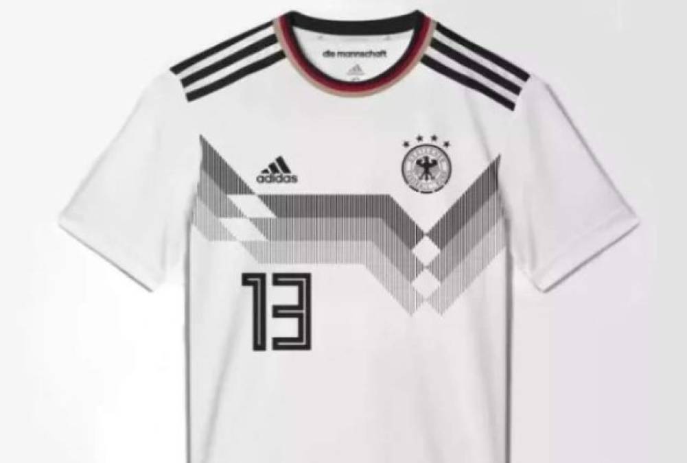 Filtran fotos de camisas de algunas selecciones para el Mundial Rusia 2018