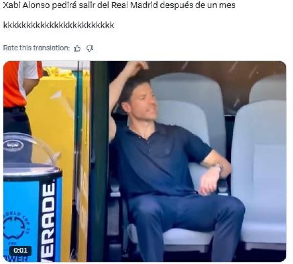 Los memes no perdonan a Real Madrid; Florentino Pérez, Xabi y Mbappé son las víctimas