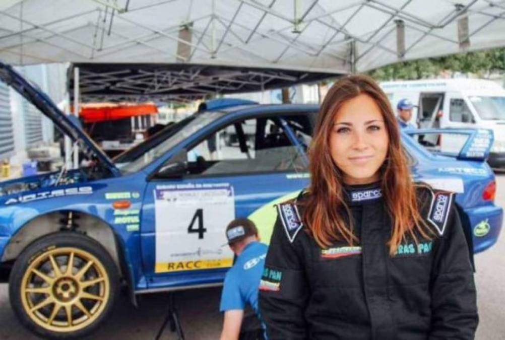 FOTOS: Así era Laura Salvo, la copiloto de rally que sufrió una trágica muerte