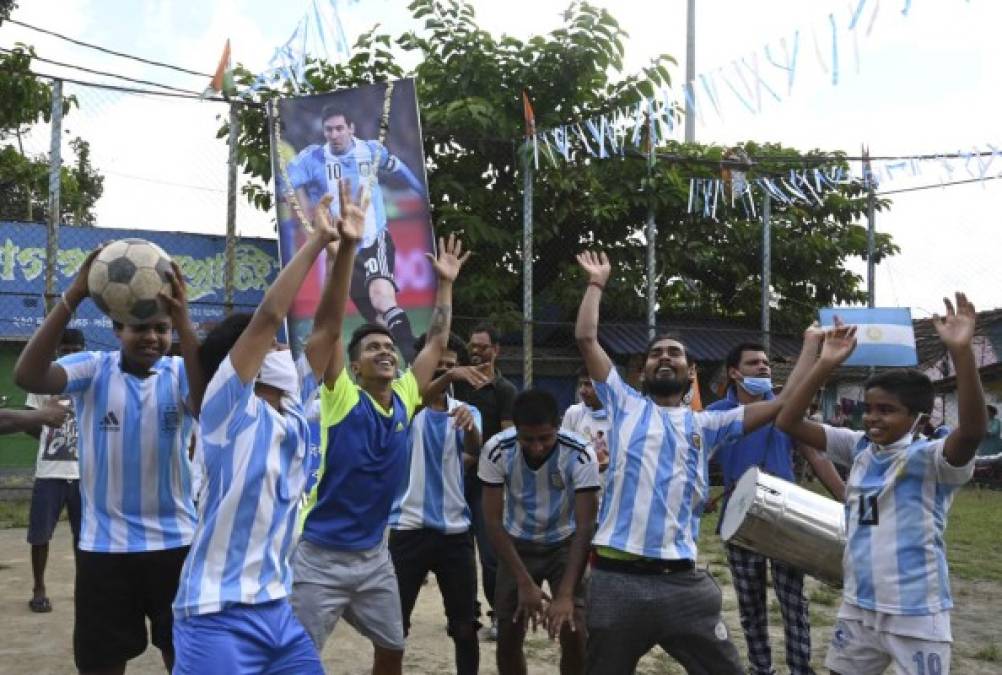 ¡Histórico! Así celebró Messi su primer título con Argentina tras ganar la Copa América