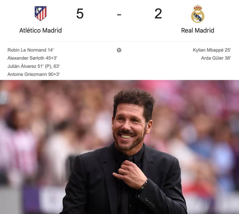 Real Madrid fue goleado por Atlético y los memes no podían faltar; disfruta el Barcelona