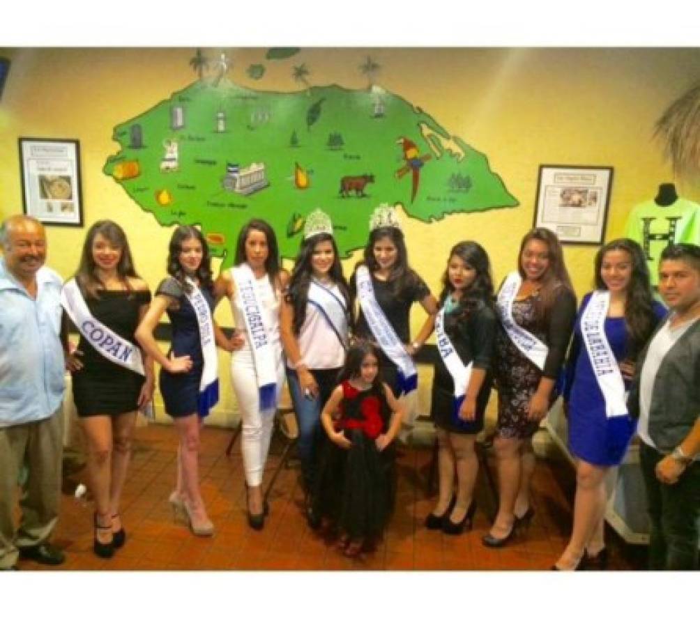 Presentan candidatas a Miss Honduras Independencia 2015