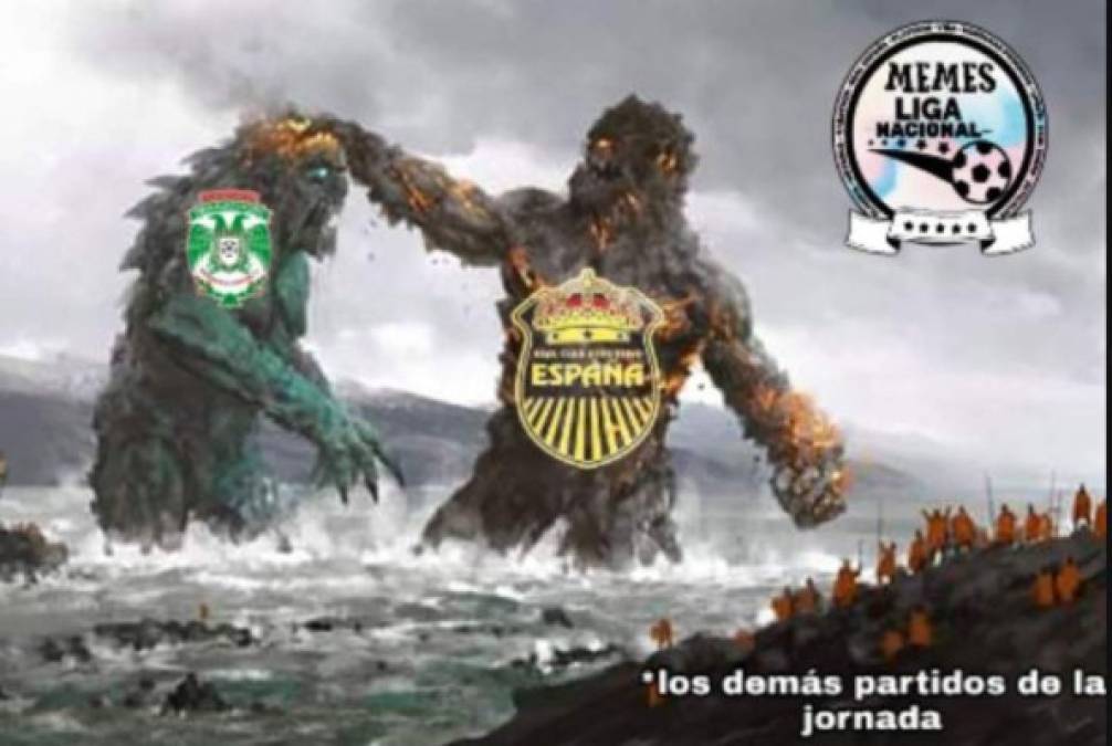 Rony Martínez y Real España, las víctimas favoritas de los mejores memes de la jornada 15