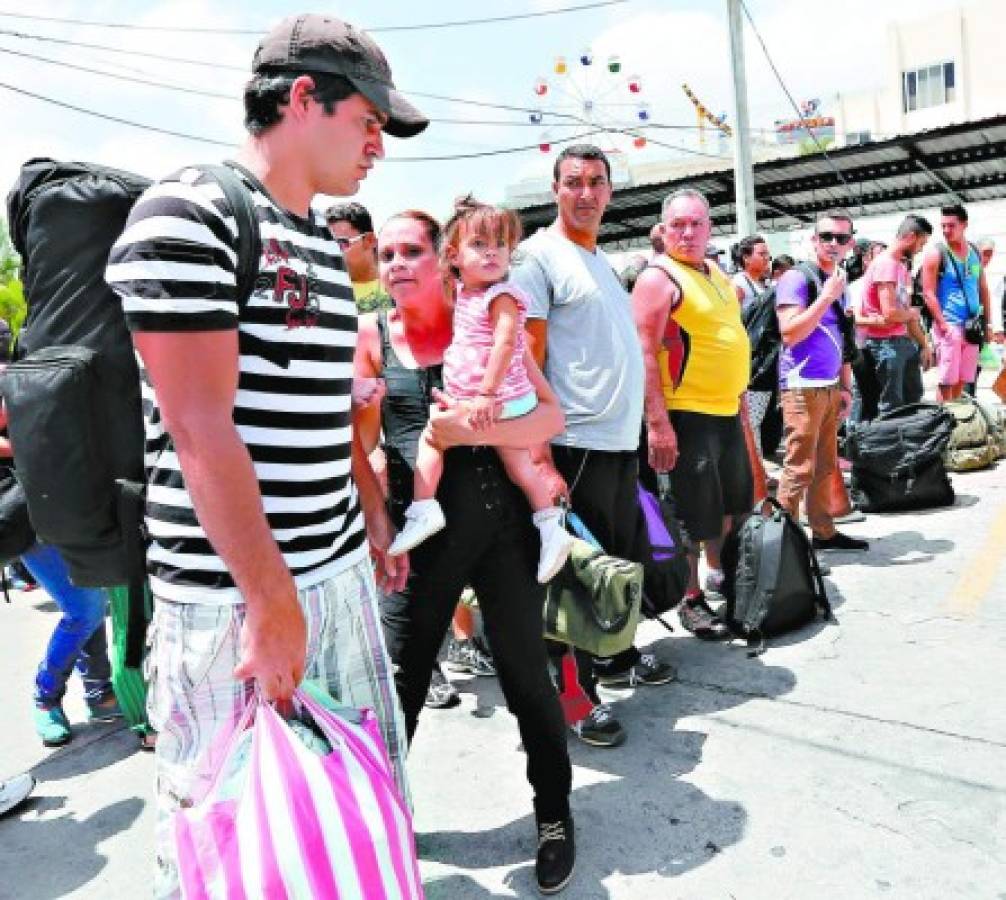 Descomunal trasiego de cubanos por Honduras