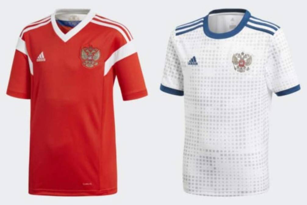 Las 32 camisetas con las que se jugará el Mundial de Rusia ¿Cuál es tu favorita?