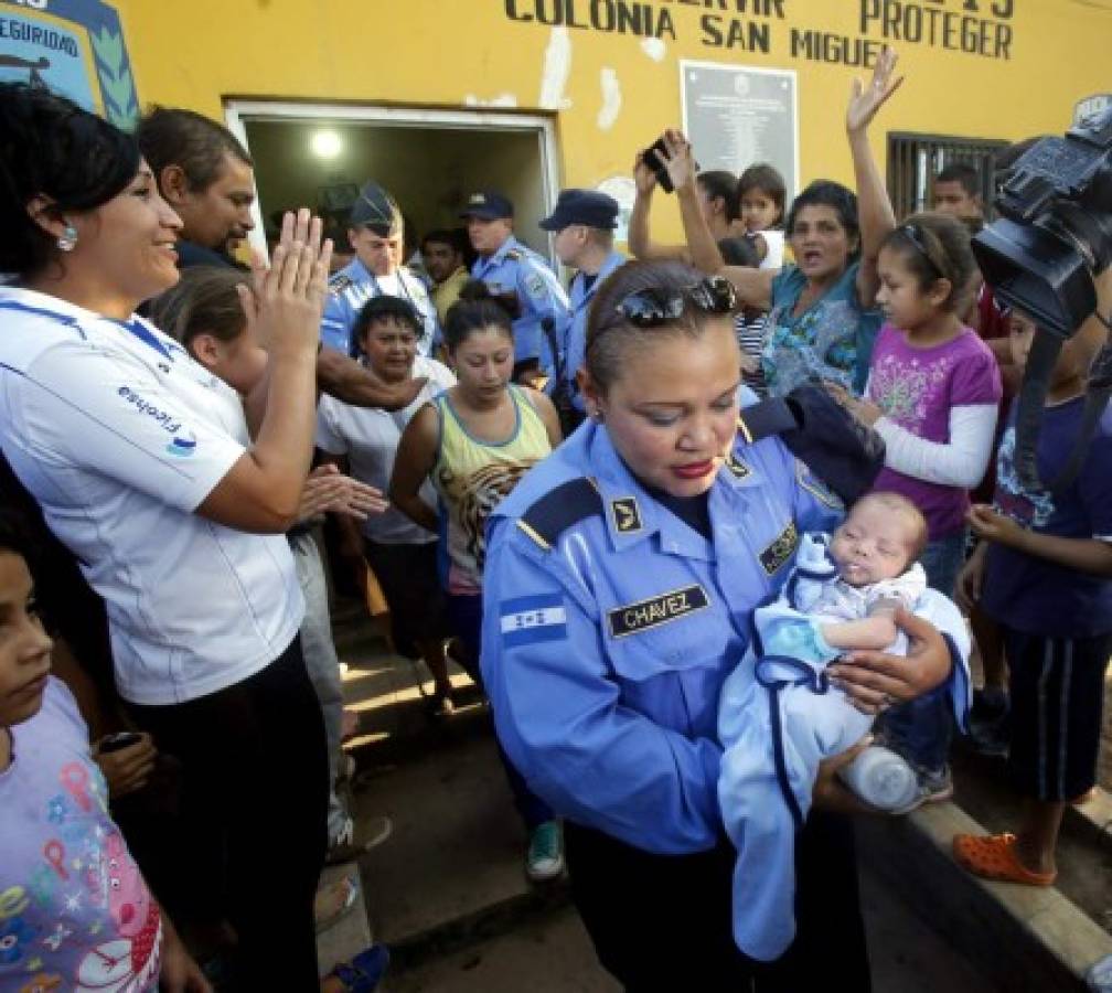 Innolvidable reencuentro entre madre e hijo raptado en capital hondureña