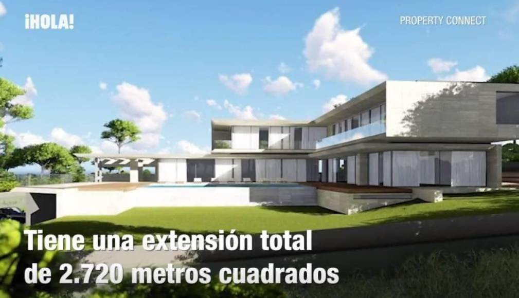 Cristiano Ronaldo y Georgina Rodríguez y su lujosa mansión que se mandaron a construir