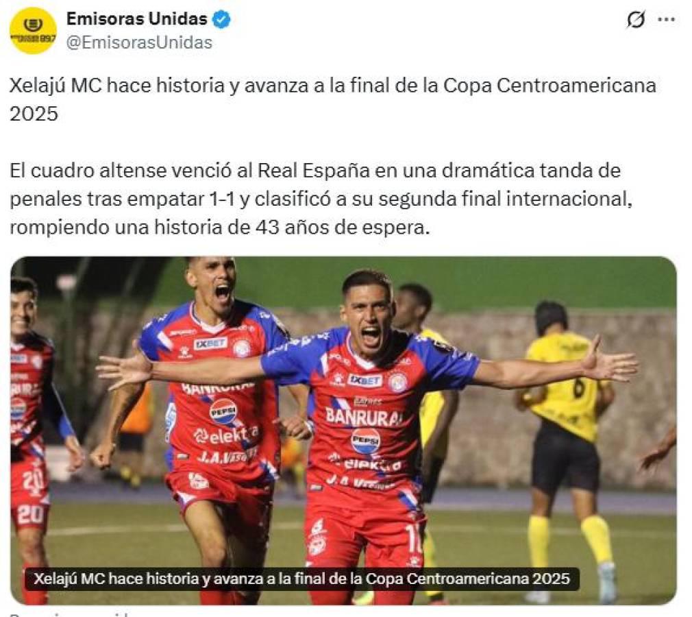 Así reaccionaron los medios y periodistas tras eliminación de Real España de Copa Centroamericana