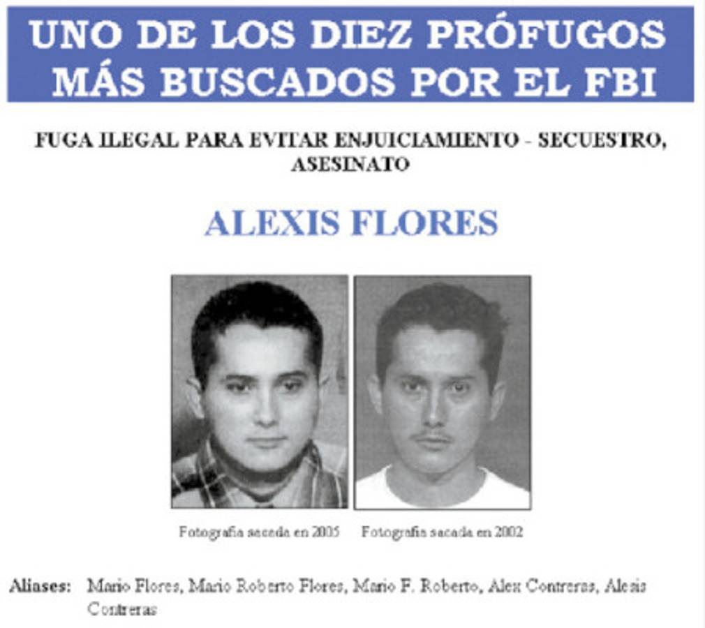 FBI mantiene recompensa de $100,000 por hondureño