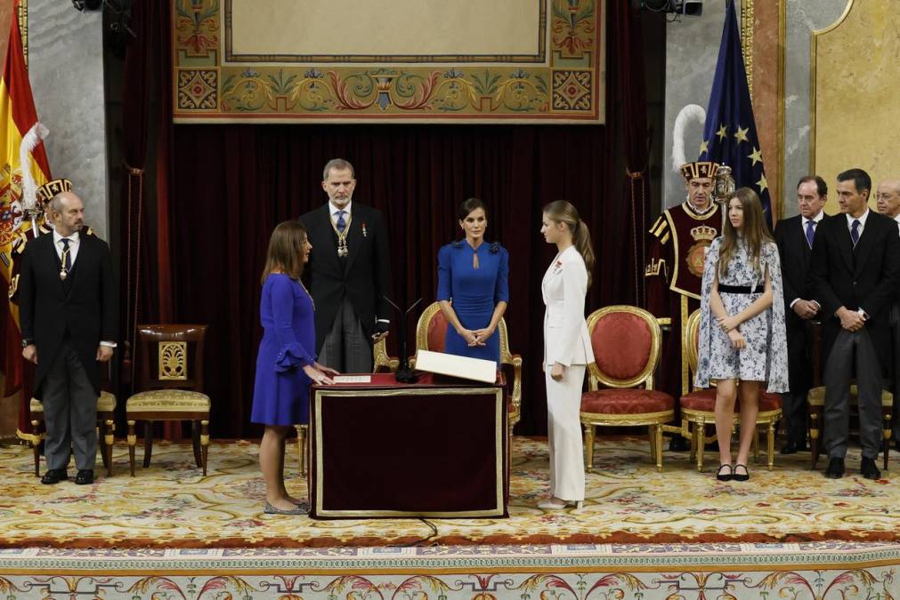 La princesa Leonor jura ante la Constitución en su cumpleaños 18