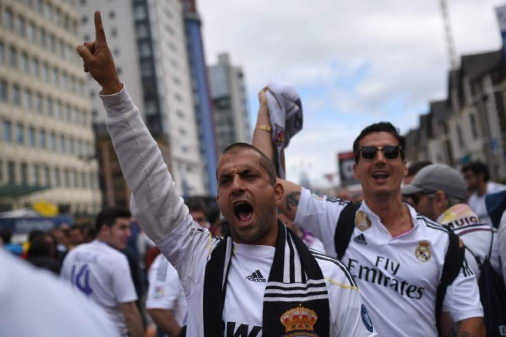 El ambiente en las calles de Cardiff previo a la final de la Champions League entre Real Madrid y Juventus
