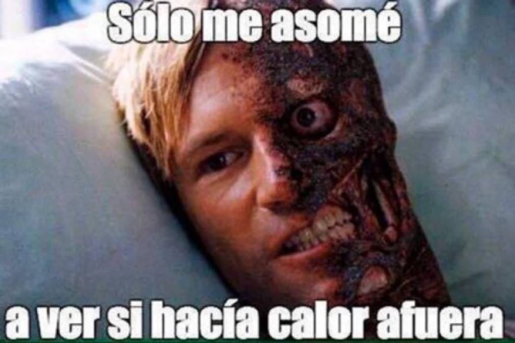 Los divertidos memes que dejan los 40 grados centígrados en San Pedro Sula