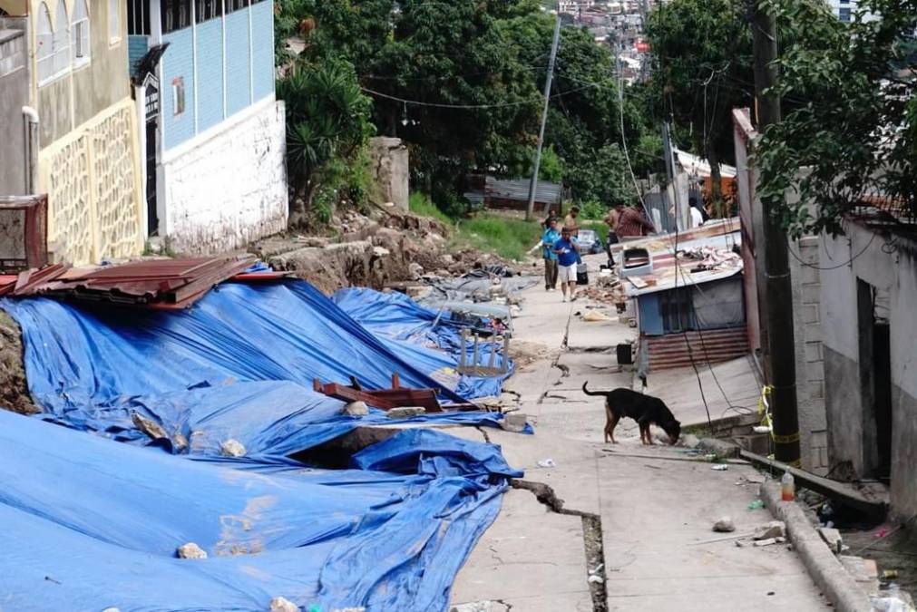 Escena apocalíptica: la huella de destrucción que dejó falla geológica en colonia Guillén