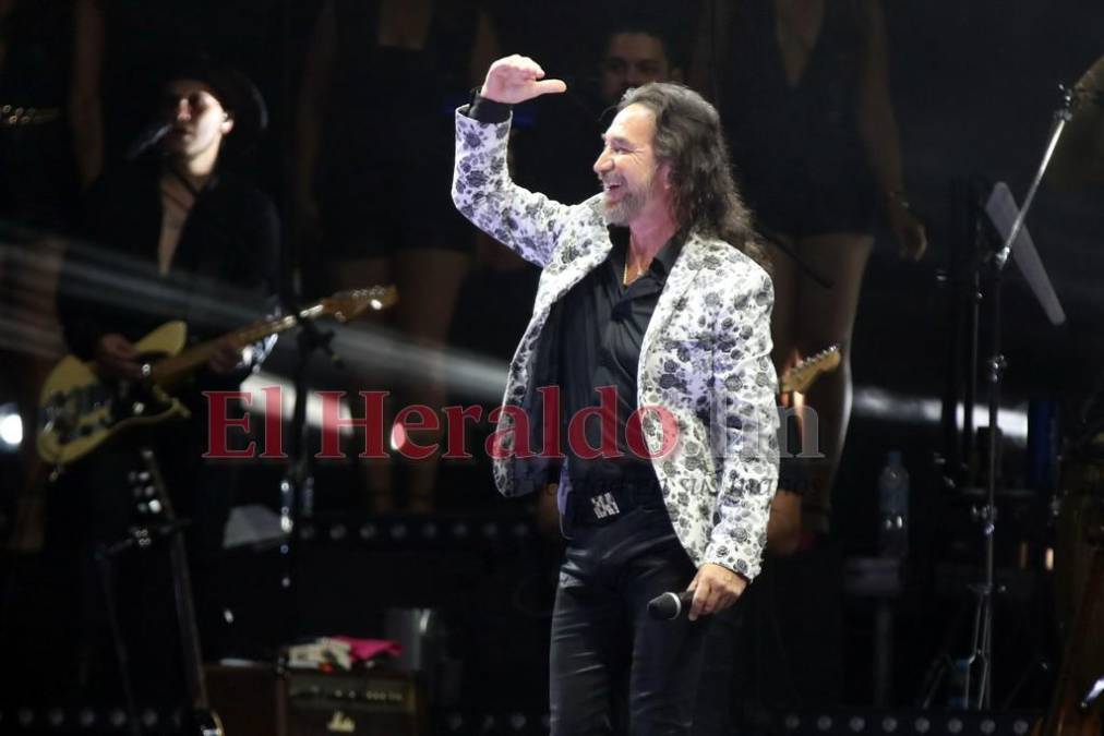 Las imágenes del concierto de Marco Antonio Solís en Tegucigalpa