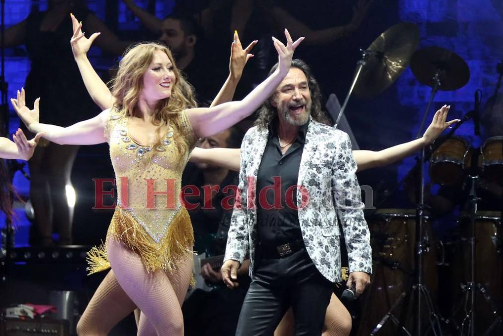 Las imágenes del concierto de Marco Antonio Solís en Tegucigalpa