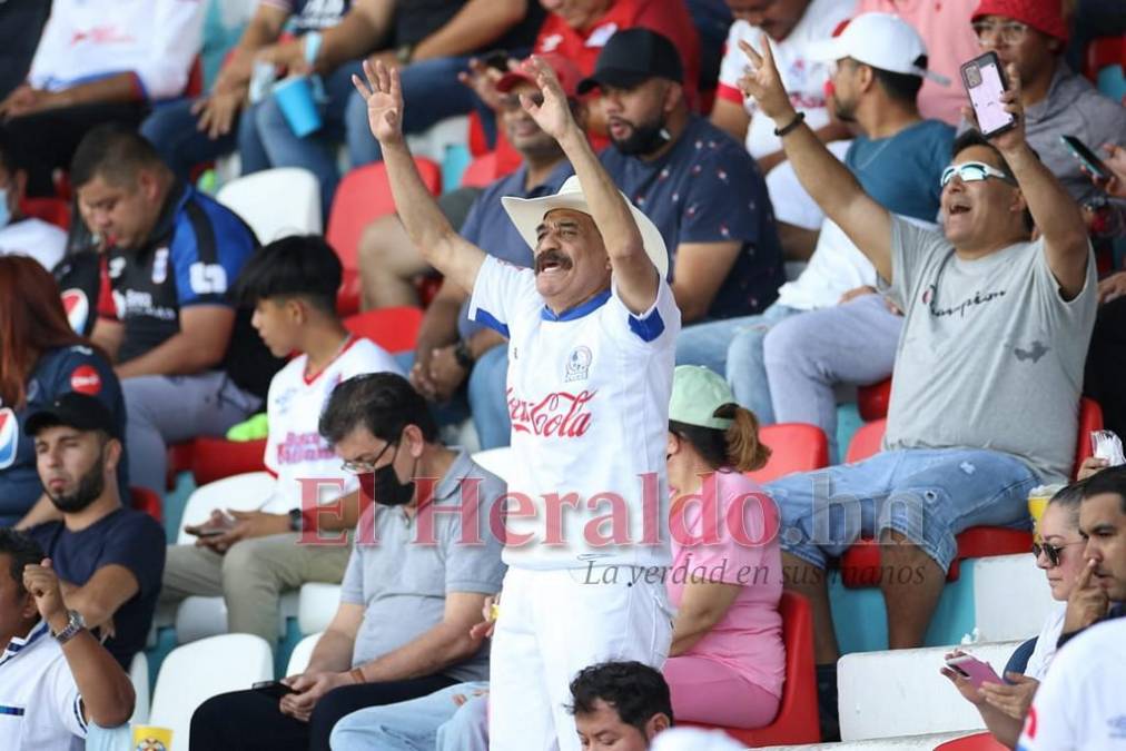 Capitalinos abarrotan el estadio Chelato Uclés para alentar el clásico Olimpia-Motagua