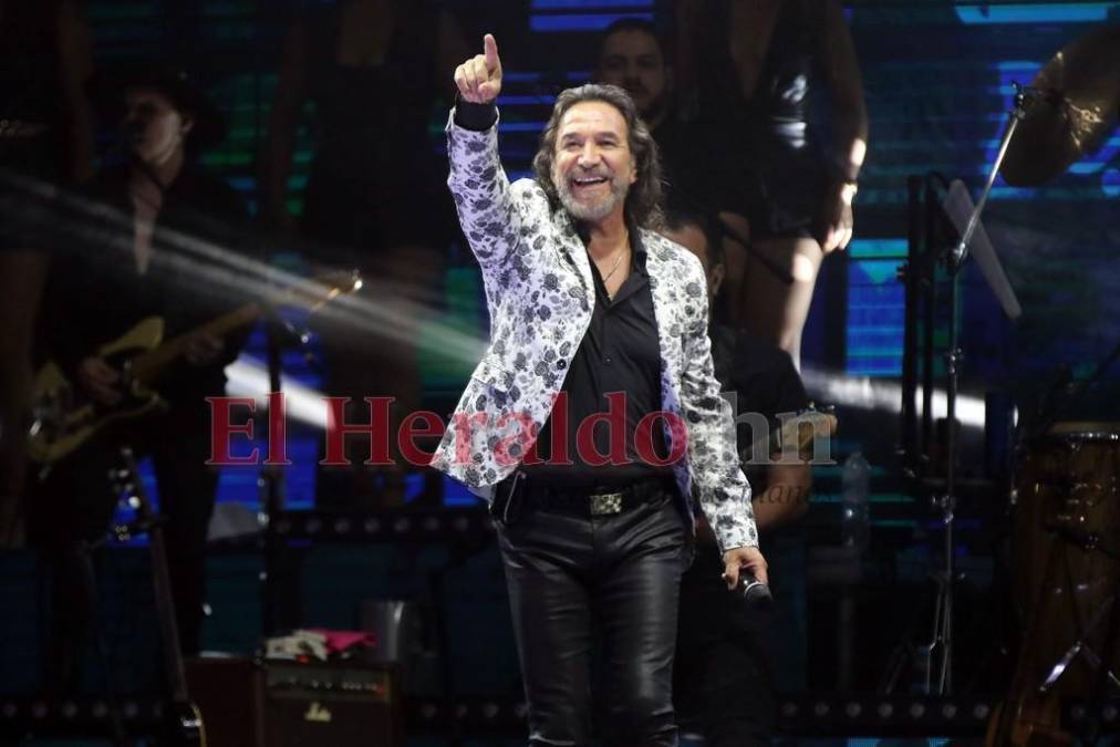 Las imágenes del concierto de Marco Antonio Solís en Tegucigalpa