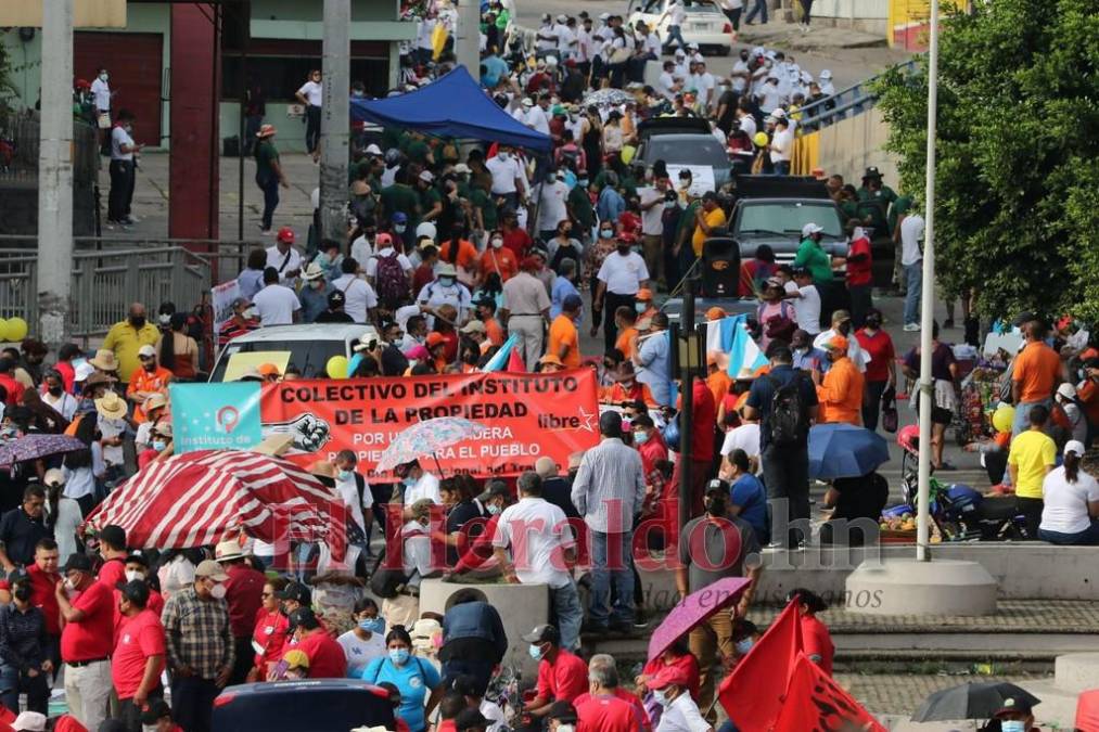 Menos discursos y más acción, la principal exigencia de los trabajadores en marchas del 1 de mayo