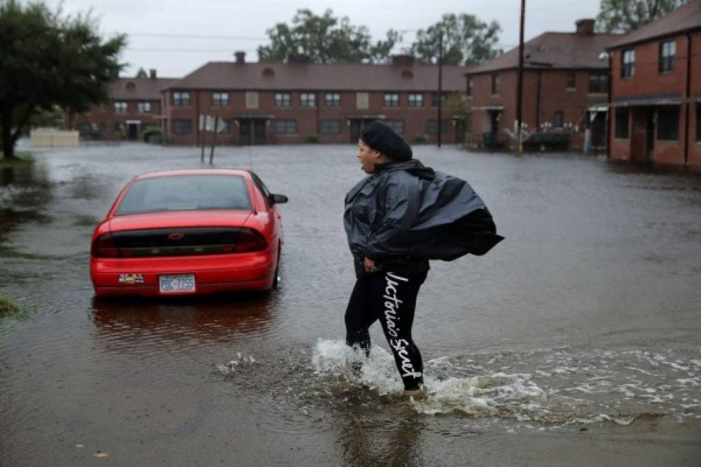 Huracán Florence ya provoca inundaciones en las Carolinas de Estados Unidos