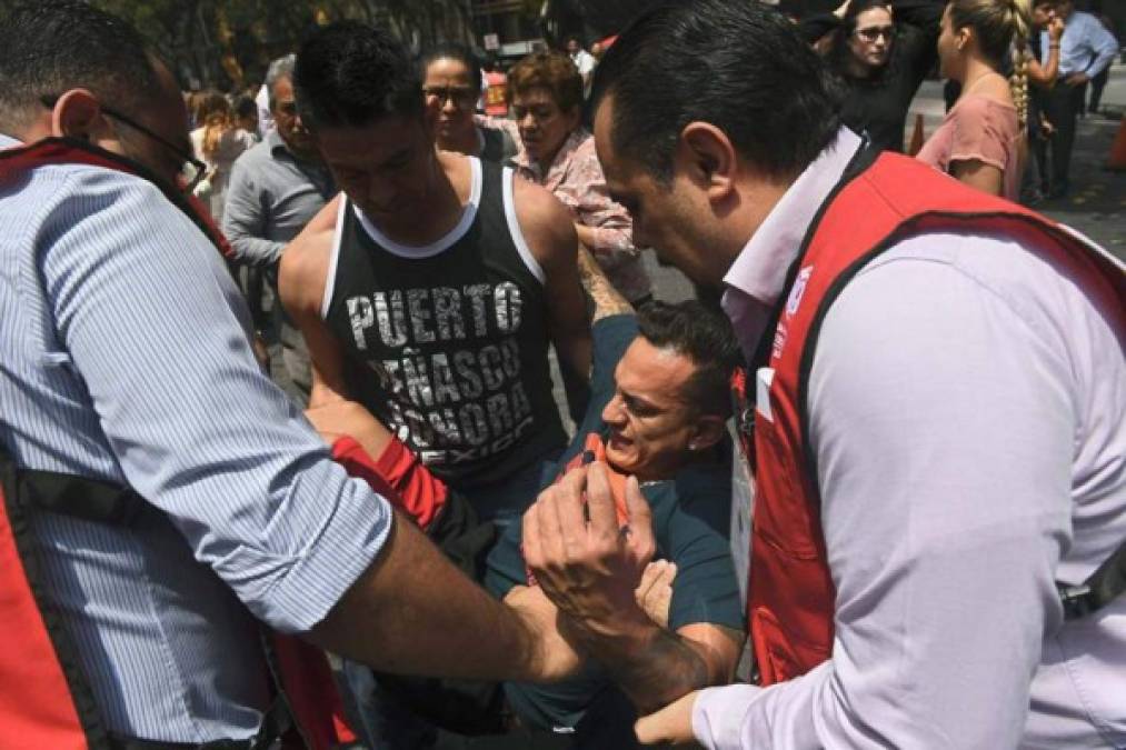 FOTOS: El drama vivido en México tras terremoto de 7.1