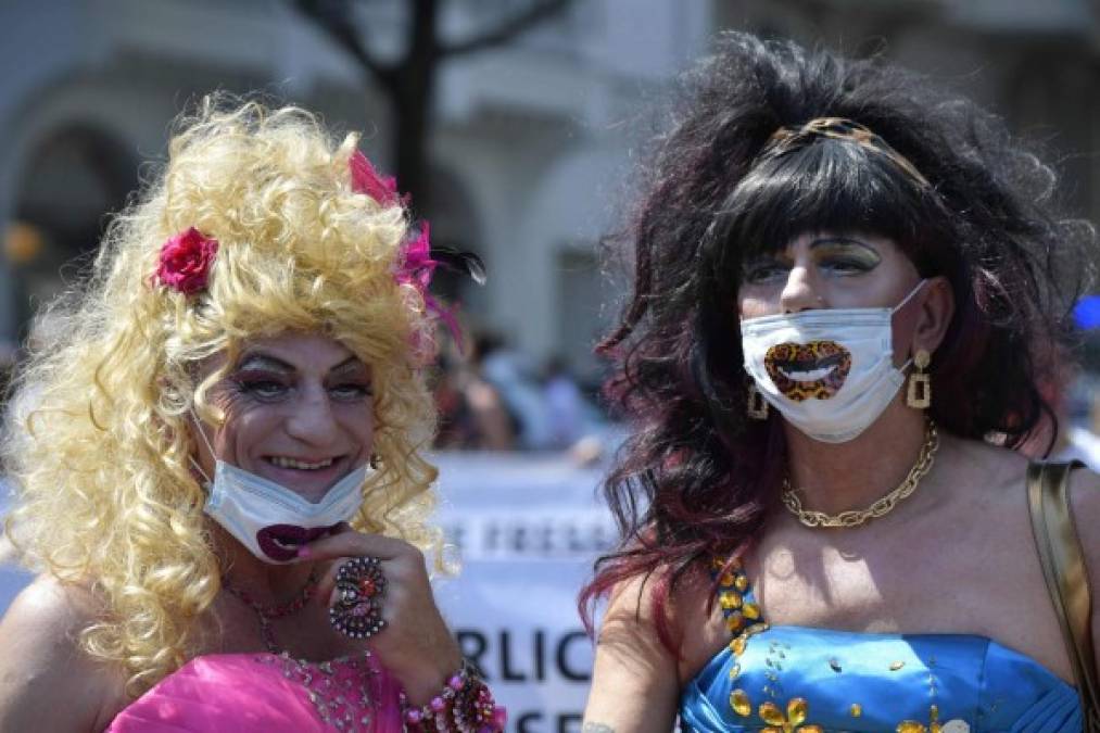 FOTOS: Coronavirus no detiene marcha del Orgullo LGBTI en Alemania