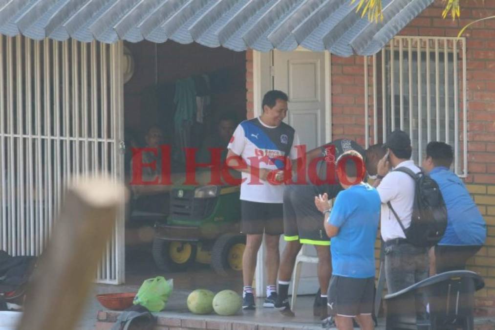 FOTOS: Así fue el primer día de entrenamiento de Olimpia bajo el mando de Nahun Espinoza