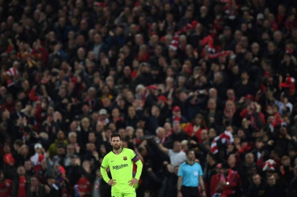 FOTOS: La tristeza en el rostro de los jugadores del Barcelona tras ser humillados por el Liverpool en Champions League